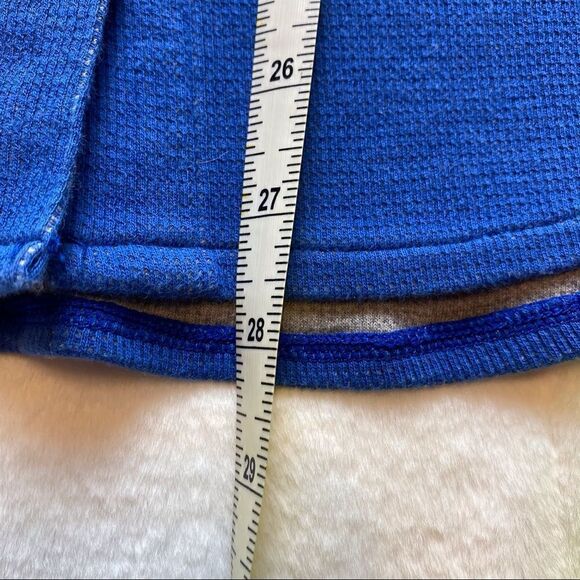 Soft Surroundings Blue Button Down Shirt - Picture 9 of 10